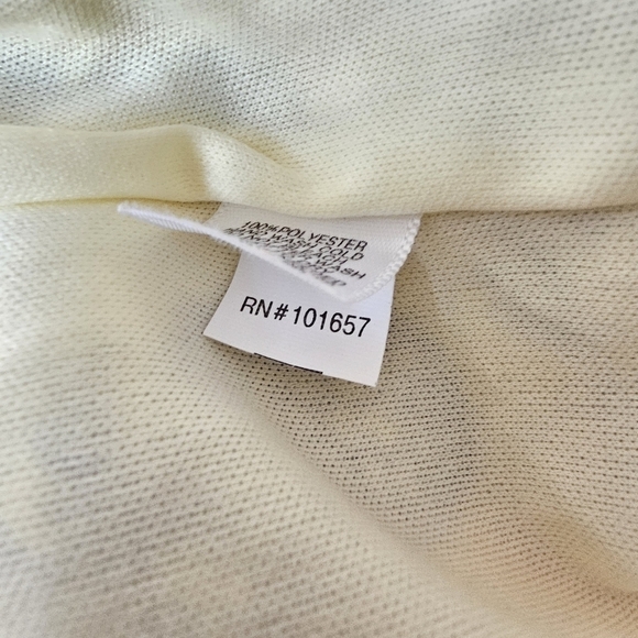 Upside Down Pineapple Print and Mother of Pearl Button Romper, Size Small - Picture 12 of 14